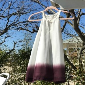 Ombré dressy Banana Republic sleeveless top